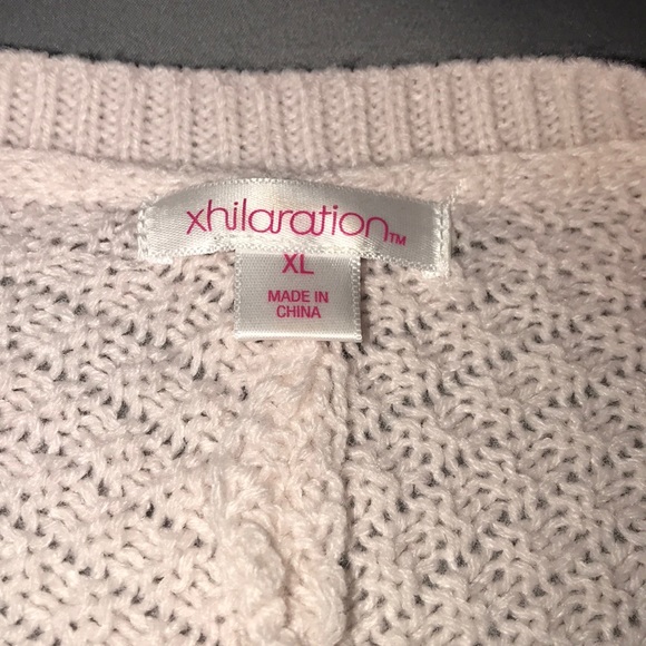 Light pink knit long sleeves - Picture 3 of 3